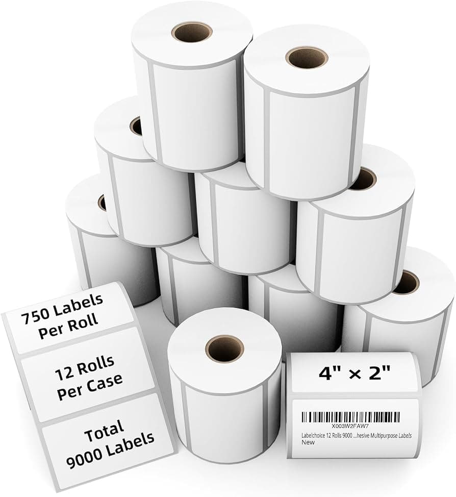 LabelChoice 4 × 2 labels product photo
