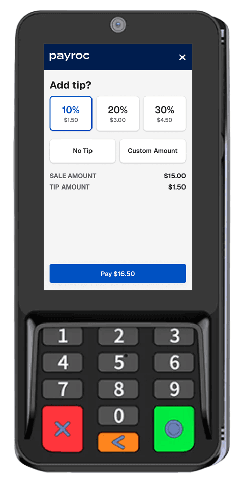 PAX A35 payment terminal product photo